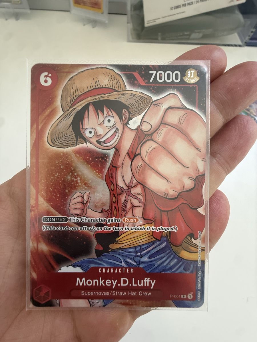 Bandai Carte collezionabili: Luffy p-001 – Nuovo (secondo la descrizione) da Chernex venduto da Adrian-Nika