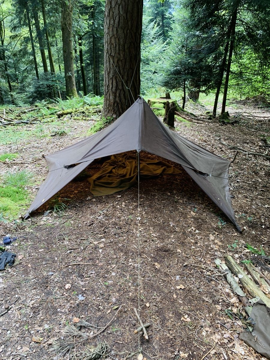 Altro: Bushcraft Spain Oilskin Tarp 3x3m – Usato da Luzern venduto da Sergio_Kallisti 2