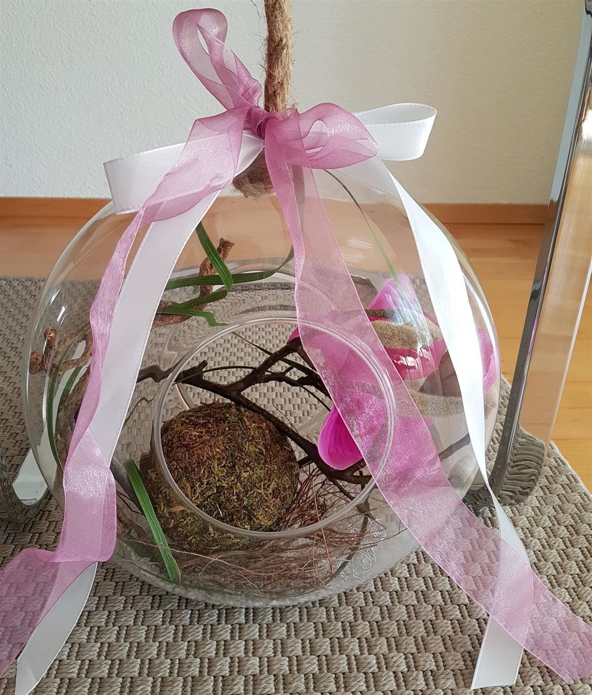 Bicchieri: Glas Dekoration hängend Blumen – Nuovo (secondo la descrizione) da Widnau venduto da kerstinlo 1