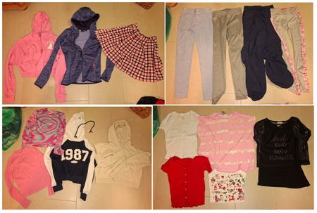 Kleiderpaket Mädchen Herbst/Winter 16 Teile Gr.152-164 P2