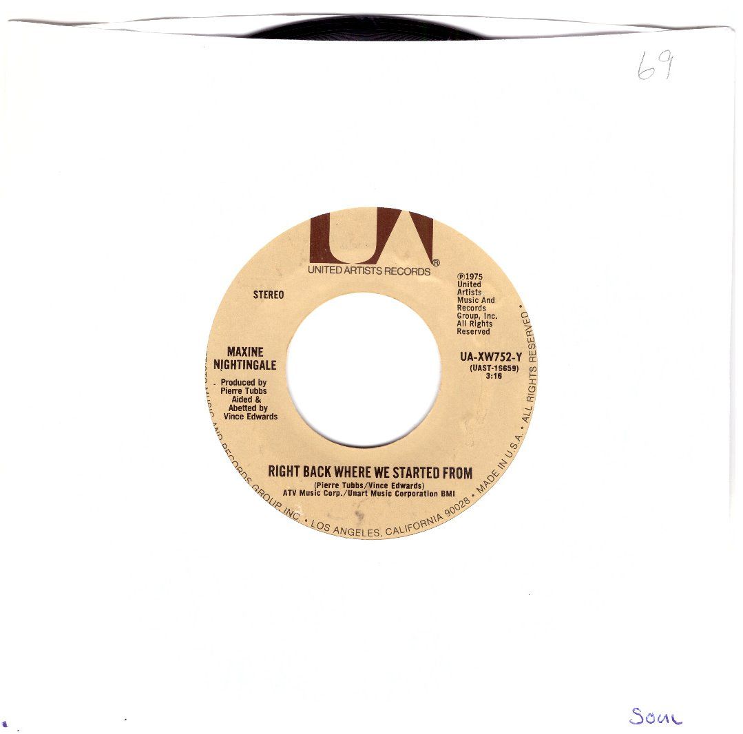 Vinyles: MAXINE NIGHTINGALE – D'occasion à Bassersdorf par house-of-vinyl