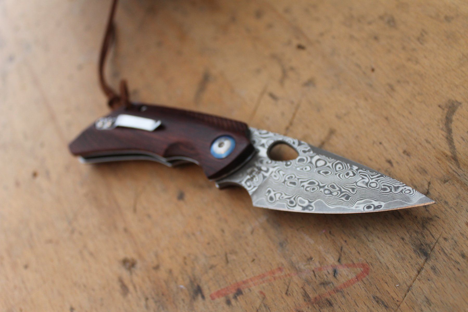 Herbertz Accessori: Herbertz Einhandmesser Damast Eisenholz Selektion – Nuovo (secondo la descrizione) da Lachen SZ venduto da ratata 1