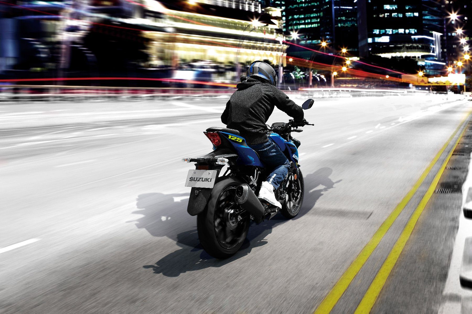 Suzuki Strasse: neue Suzuki GSX 125 blau – Gebraucht aus Seewen SO von Eliane-Nora 5