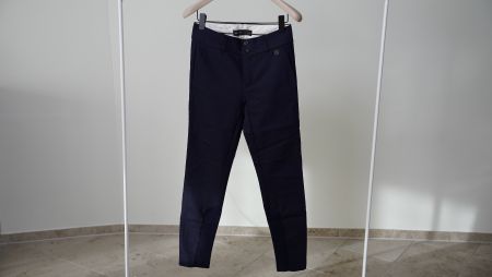 Mos Mosh Anzugshose Luxus Slim Fit navy