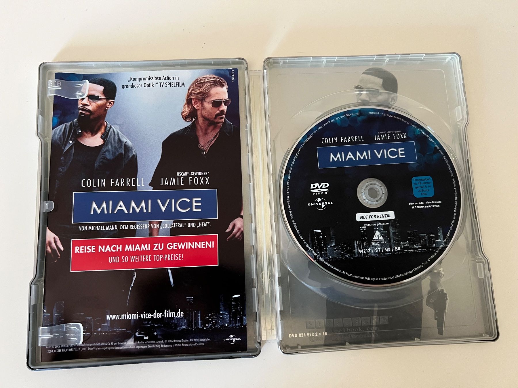 Tutti i DVDs: Miami Vice DVD Steelbook – Usato da Altstätten SG venduto da sheamus 2