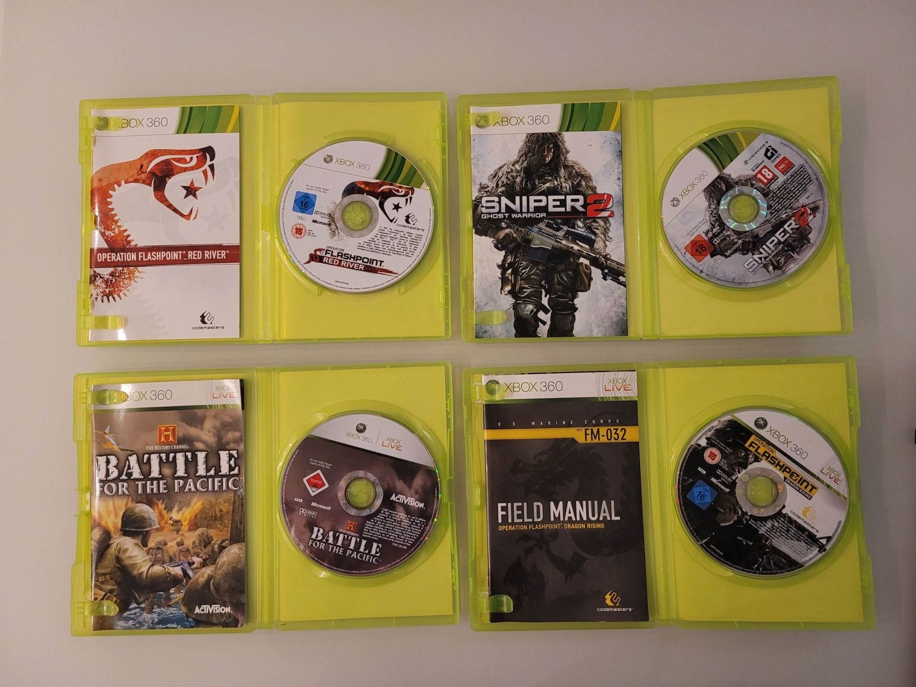 Spiele: 4xTop Games (XBox 360) – Gebraucht aus Uezwil von -Retrogames- 1