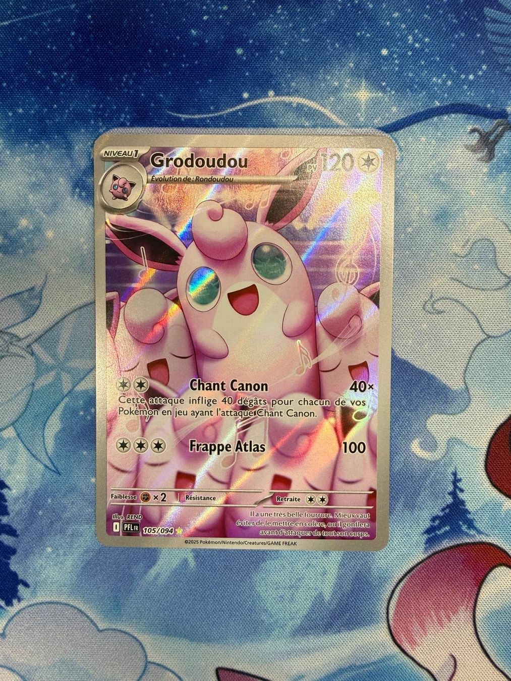 Pokémon Carte collezionabili: Grodoudou AR - PFL 105 FR – Nuovo (secondo la descrizione) da Courgenay venduto da ScamBoxOff