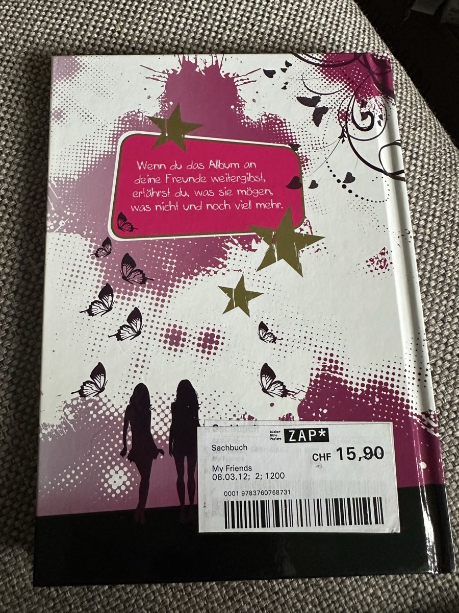 Libri: My Friends - Freundschaftsbuch – Nuovo (secondo la descrizione) da Zürich venduto da ziaa 1