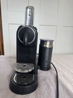 Nespresso Coffee Machine + Aeroccino Milk Frother – Black