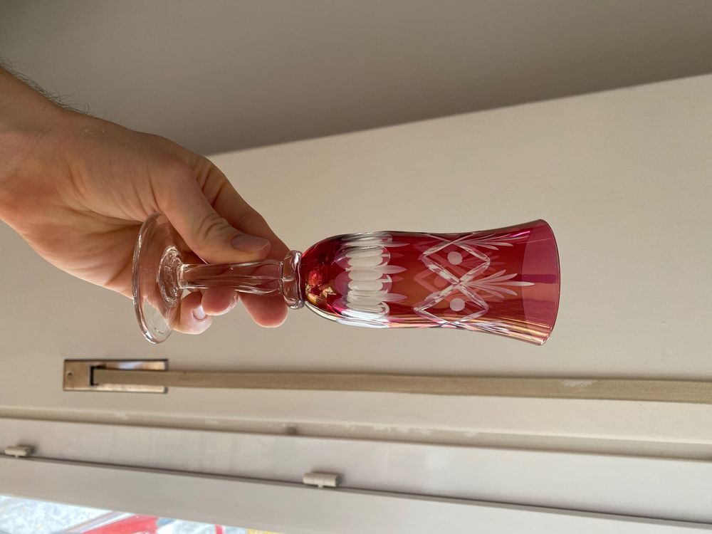 Weinglashalter Für 6 Gläser - Metall Weinregal Freistehend 35x26cm, Abnehmbar