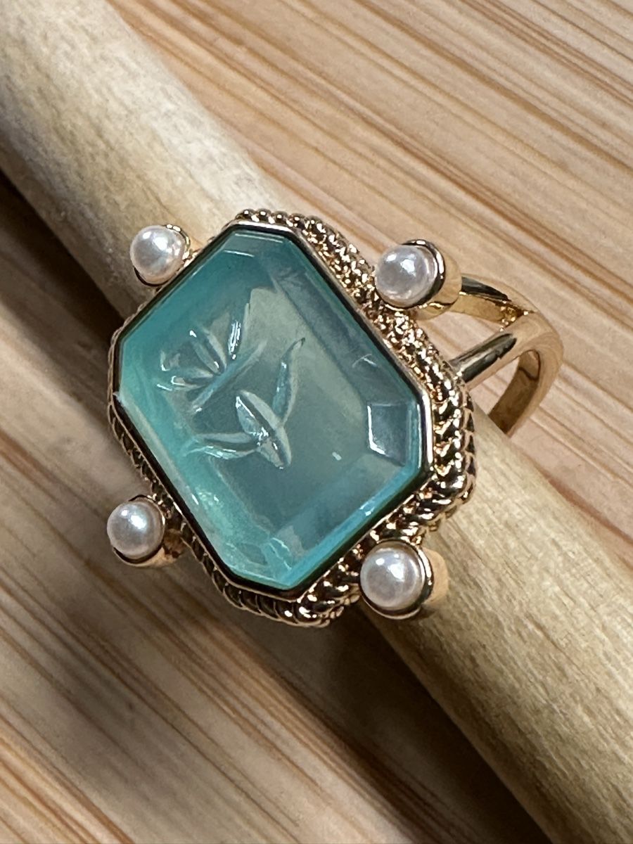 Anelli: Ring mit blauem Stein – Nuovo (secondo la descrizione) da Trüllikon venduto da angela4444 2