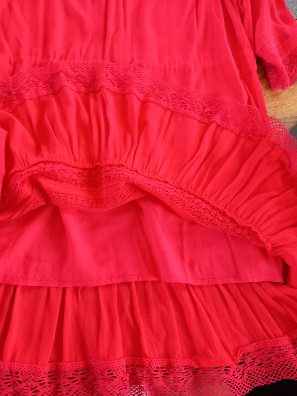 Maje Vestiti: Jolie robe MAJE taille 3 framboise-rouge – Usato da Boudry venduto da Fionette 6