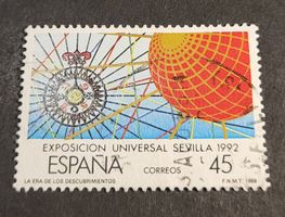 Spanien alte briefmarke