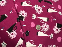 Stoffstück Aristocat Viskosejersey