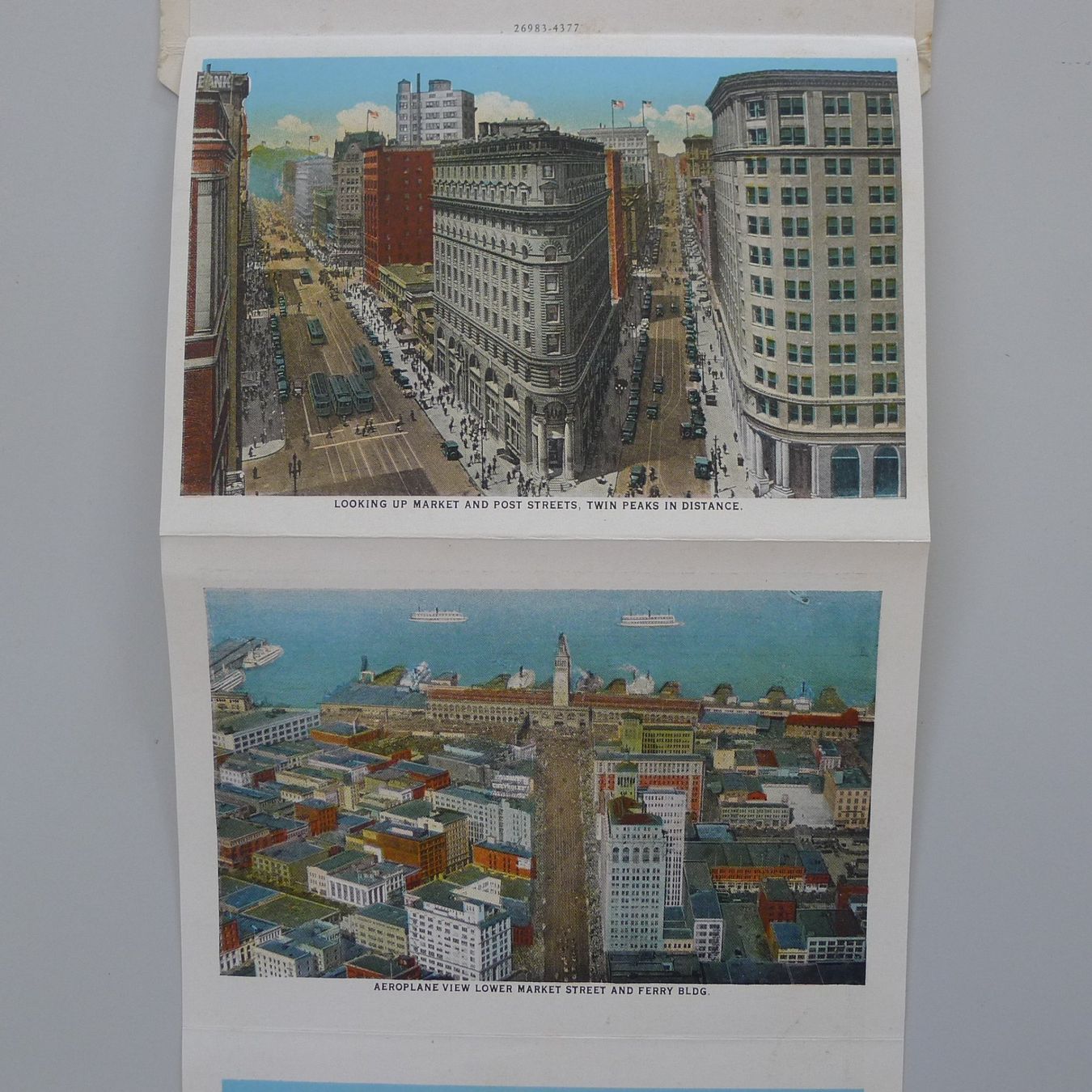 Cartoline postali: 1928, Leporello San Francisco +Panorama- & Einzelansichten – Usato da Sursee venduto da Luzernerraute 5