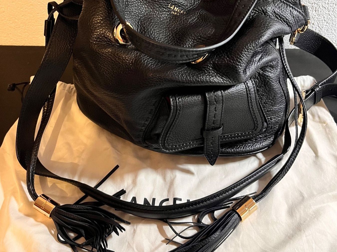 Lancel Borse da donna: Lancel sac à main cuir noir – Nuovo (secondo la descrizione) da Genève venduto da val_6wp8