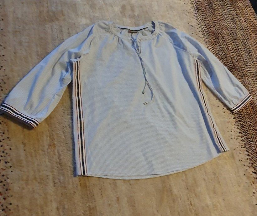 Camicette: Streifen Bluse mit Gallonstreifen, Gr. 42 – Nuovo (secondo la descrizione) da Unterentfelden venduto da LookoutMt 3