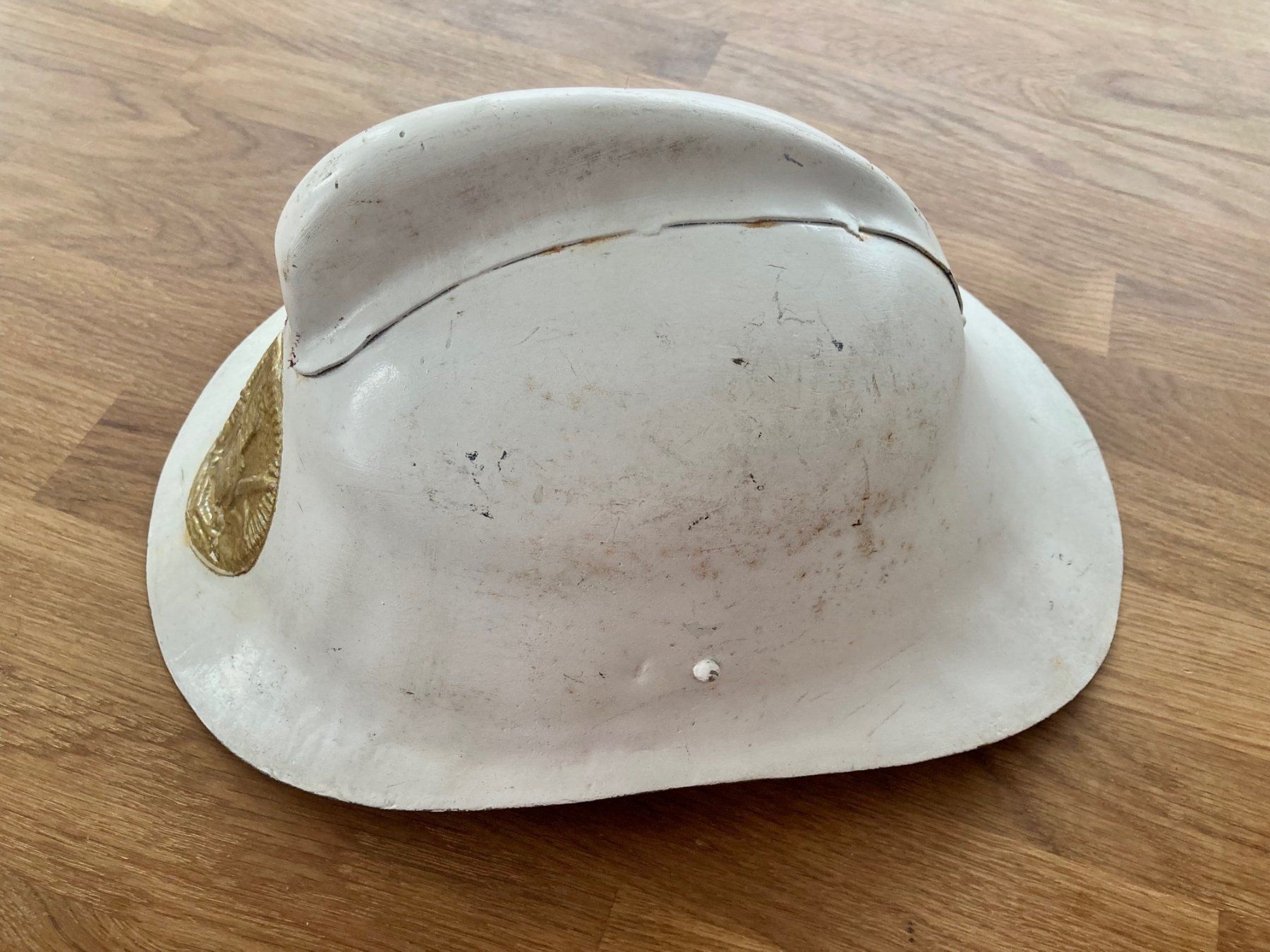 Feuerwehr: Feuerwehrhelm, UDSSR, antik – Gebraucht aus Kriens von heleneb02 2