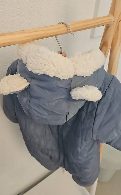 H&M Babyanzüge: Wattierter Overall blau Gr.68 – Gebraucht aus Strengelbach von Ciinci 1