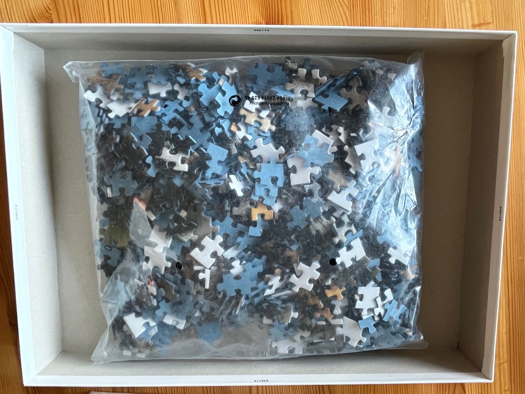 Puzzle: Nathan Puzzle 1000 Teile - "Tigerauge" - OVP – Nuovo e nell'imballaggio originale da Zürich venduto da Gurkis 4