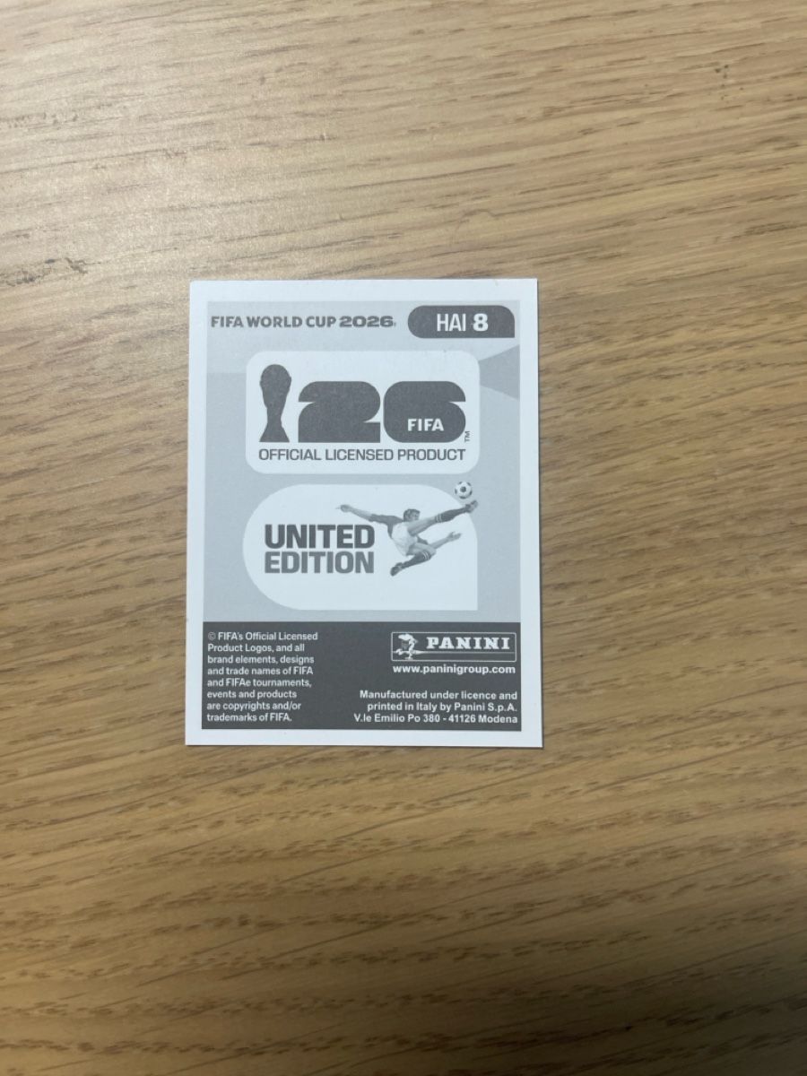 Aufkleber: Panini FIFA WC HAI 8 – Neu (gemäss Beschreibung) aus Lausanne 26 von mar_2ldv 1
