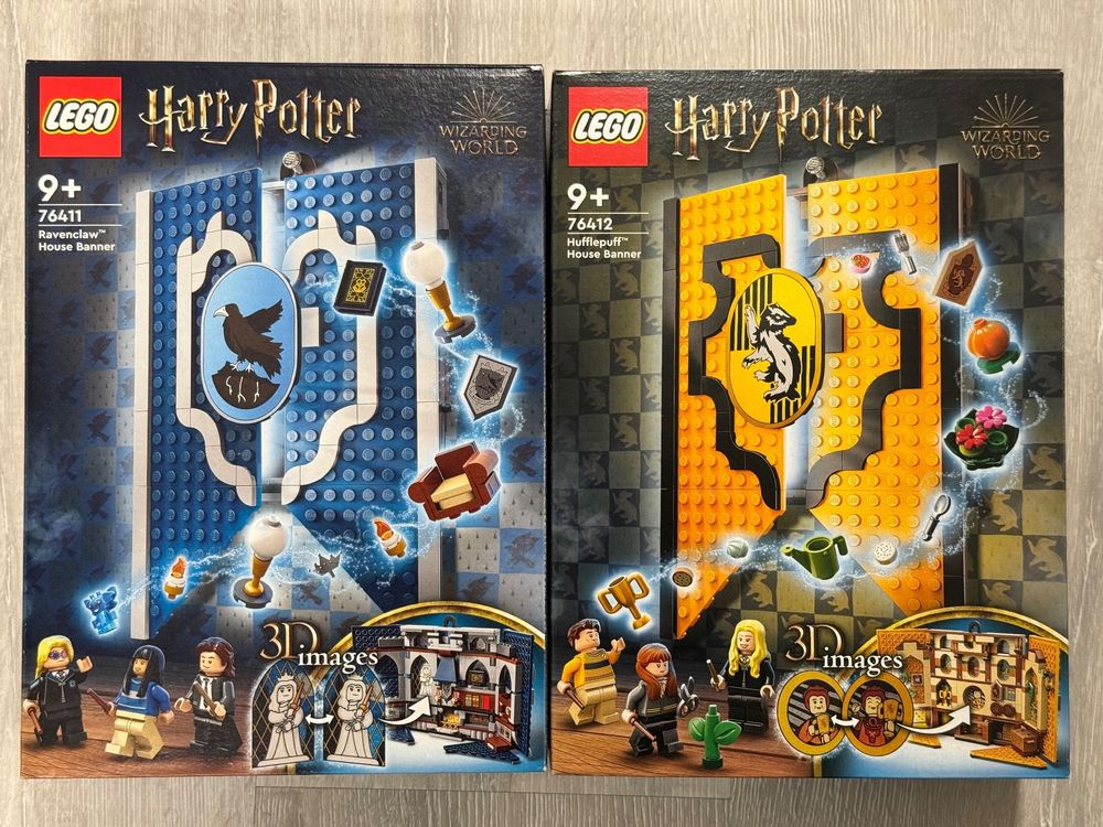 LEGO Harry Potter Hausbanner Ravenclaw™ Hufflepuff™ und Acheter Ricardo | sur