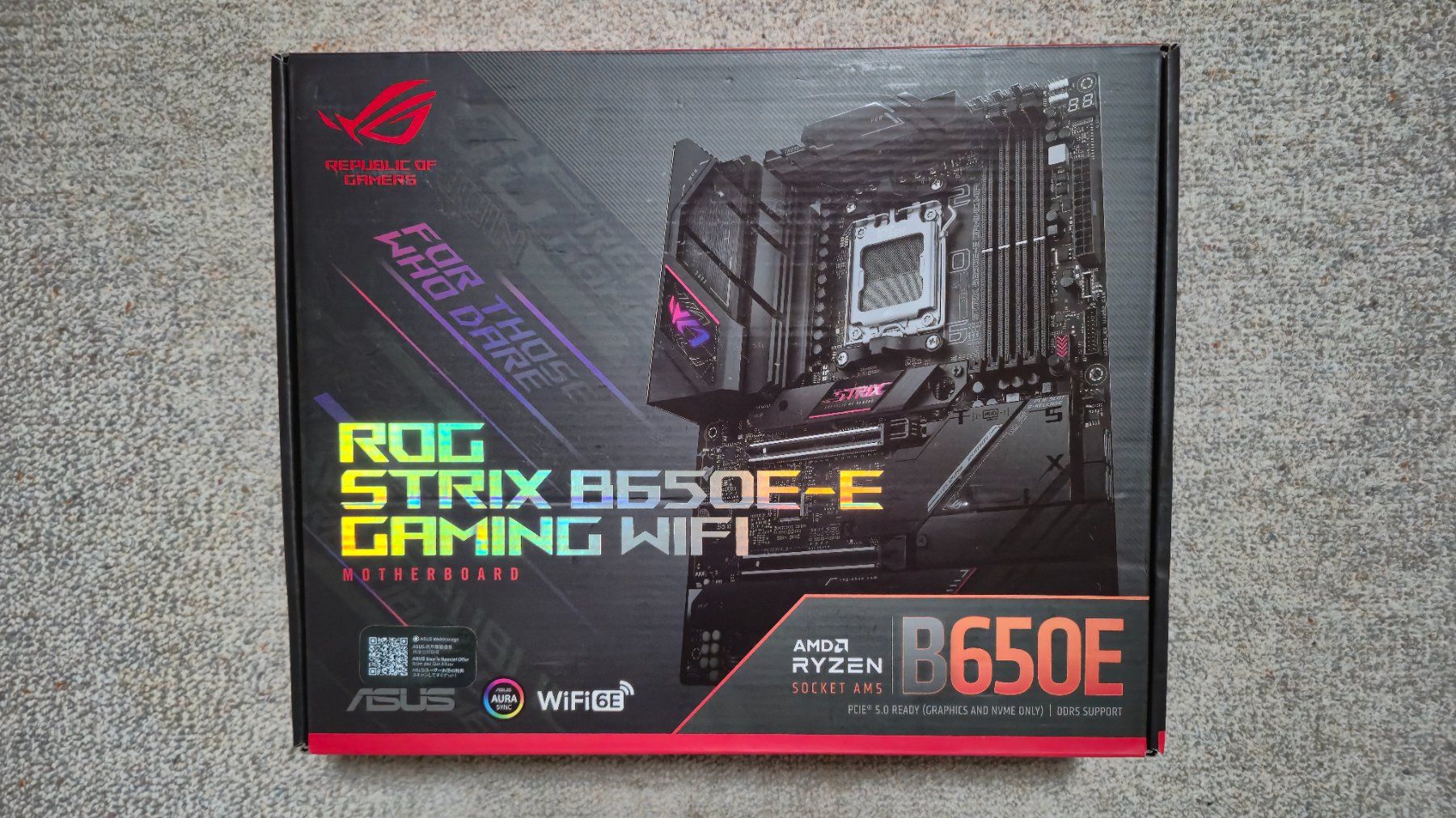 Asus Schede madri: ASUS ROG STRIX B650E-E GAMING WIFI – Usato da Chancy venduto da flo_f6f8 2