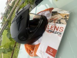 Casque Schuberth E1 Enduro, taille M (57cm), noir mat.