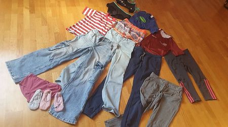 Grosses Kleiderset Mädchen 170/XS/S