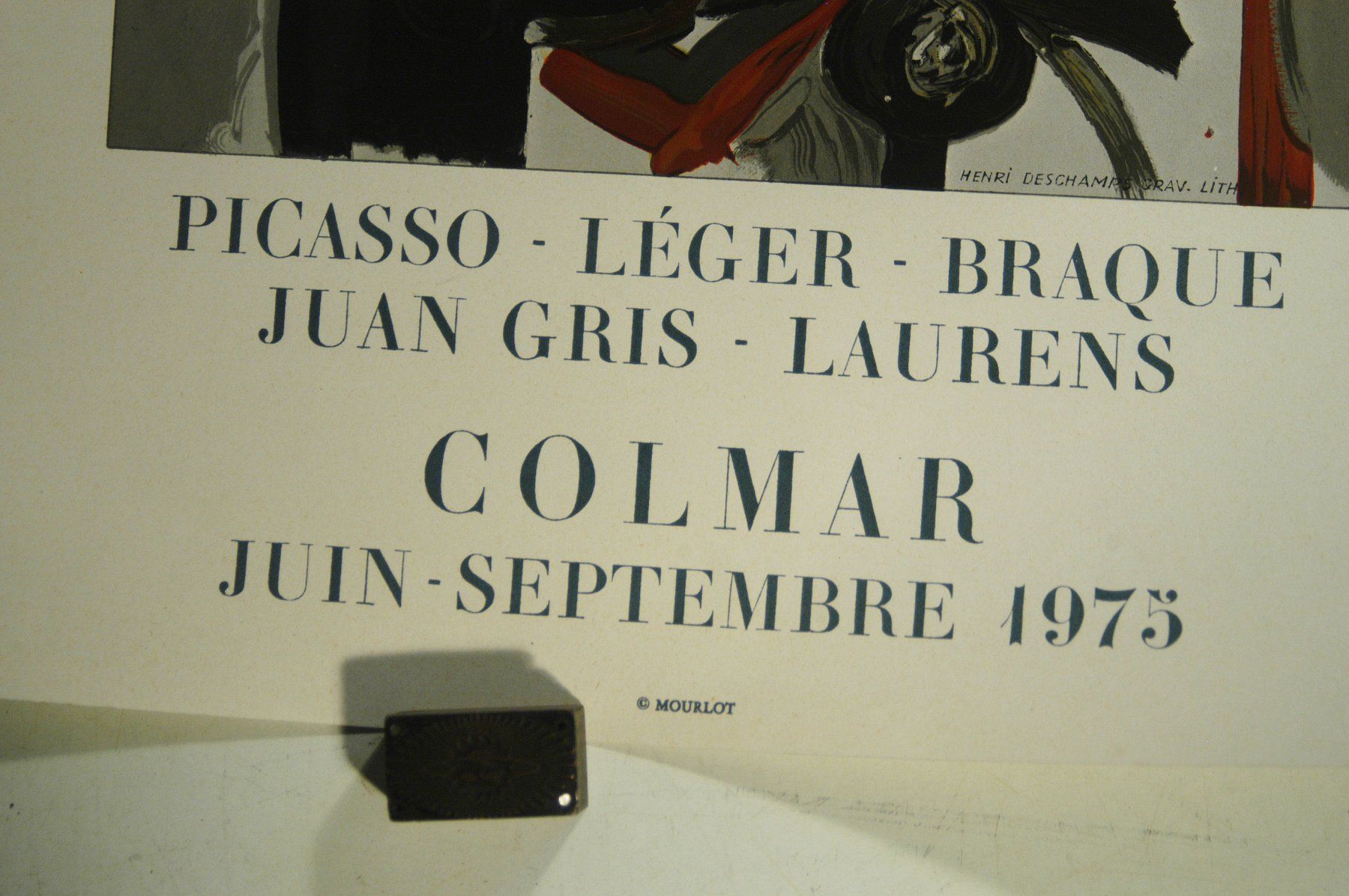 Foto & Immagini: Plakat Picasso Leger, Braque Sep 1975 – Usato da Herisau venduto da Wisen 2