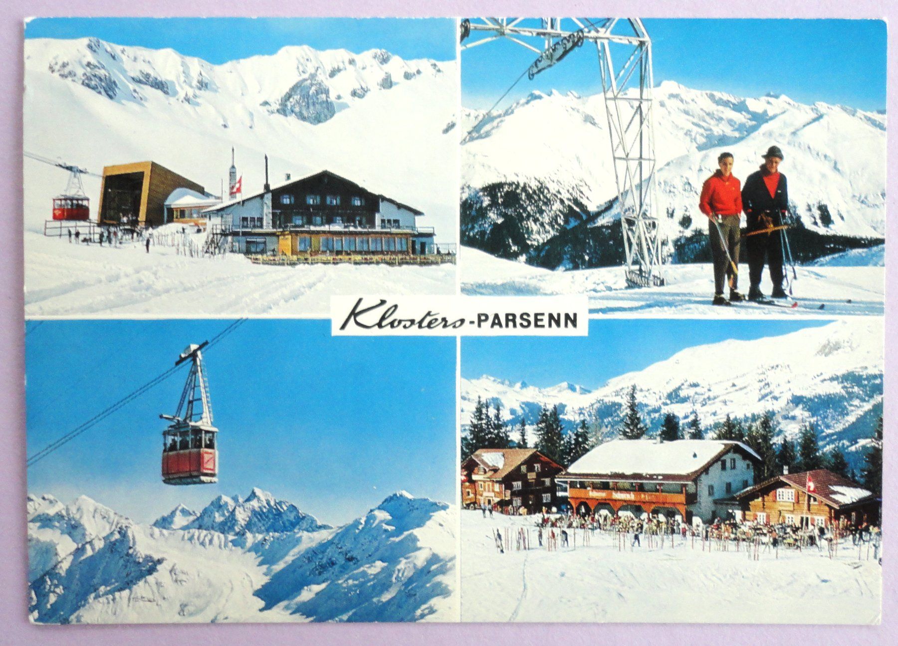 Ansichtskarten: Klosters-Parsenn – Gebraucht aus Fétigny von Billy2miny