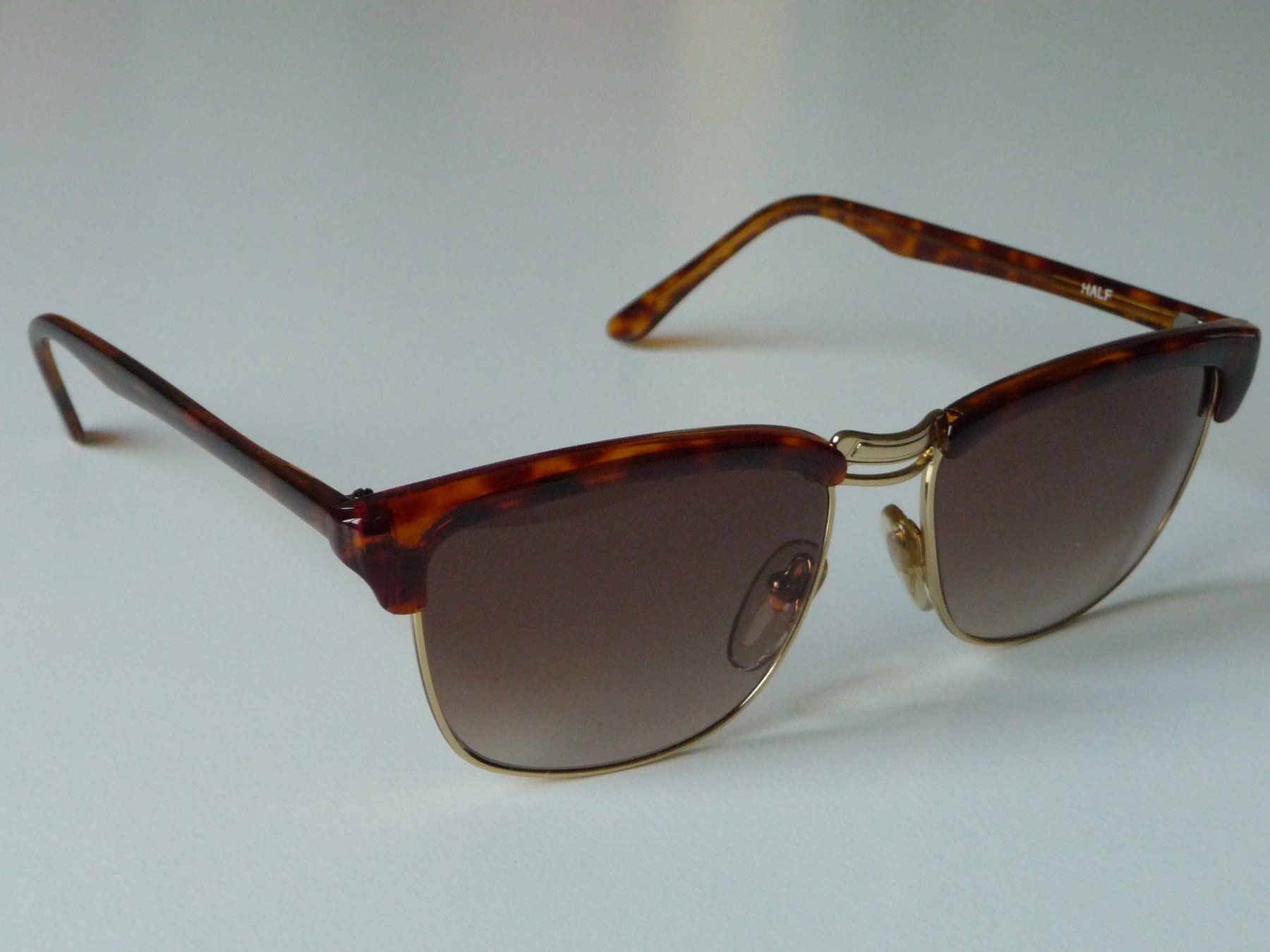 Bouvret 501 Half Gold/Tortoise VINTAGE Kat2 Verlaufsglas NEU (Neu ...