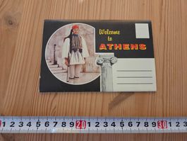 1960-70er antike Athen Souvenirkarten, AK, Griechenland