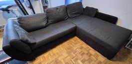 Ausziehbares Bettsofa mit Stauraum
