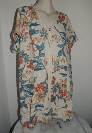 KÜHLENDE TUNIKA LEINEN «M & S EST. 1884» NEU NP 139 CHF XL