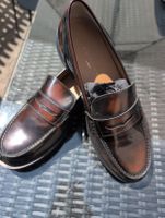 Mocassins contigo en cuir marron, fabriqués en Italie neuves