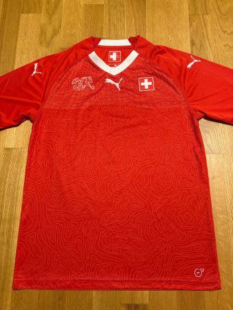 ORIGINAL SCHWEIZ NATI TRIKOT 2018/20 MAILLOT PUMA SVIZZERA M