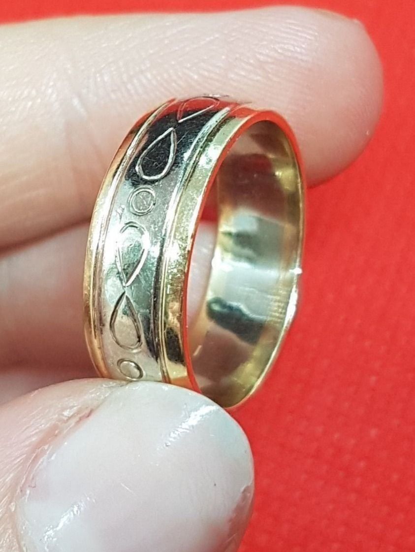 Anelli: Wunderschöner Infinity Ring aus 750 Gold – Nuovo (secondo la descrizione) da Unterägeri venduto da Altgoldschmuck 8