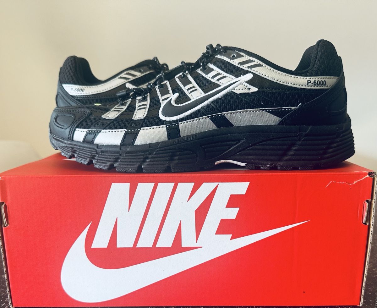 Nike Scarpe da uomo: Nike P-6000 Noir/argenté – Nuovo e nell'imballaggio originale da Biel/Bienne venduto da Akwawini