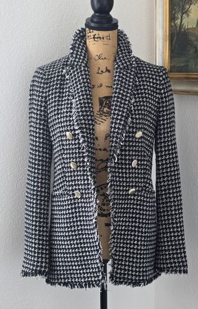 Elegante Hallhuber Bouclé-Jacke, Gr. 38 – zeitloser Chic!