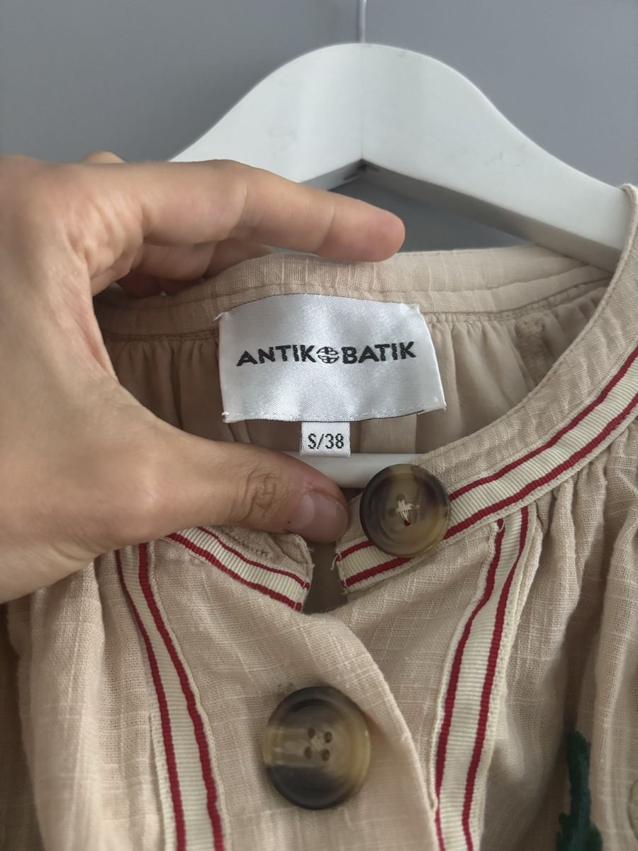 Antik Batik Kleider: Antik Batik Kleid - Beige - Gr S – Gebraucht aus Kilchberg ZH von joa_v7bl 2