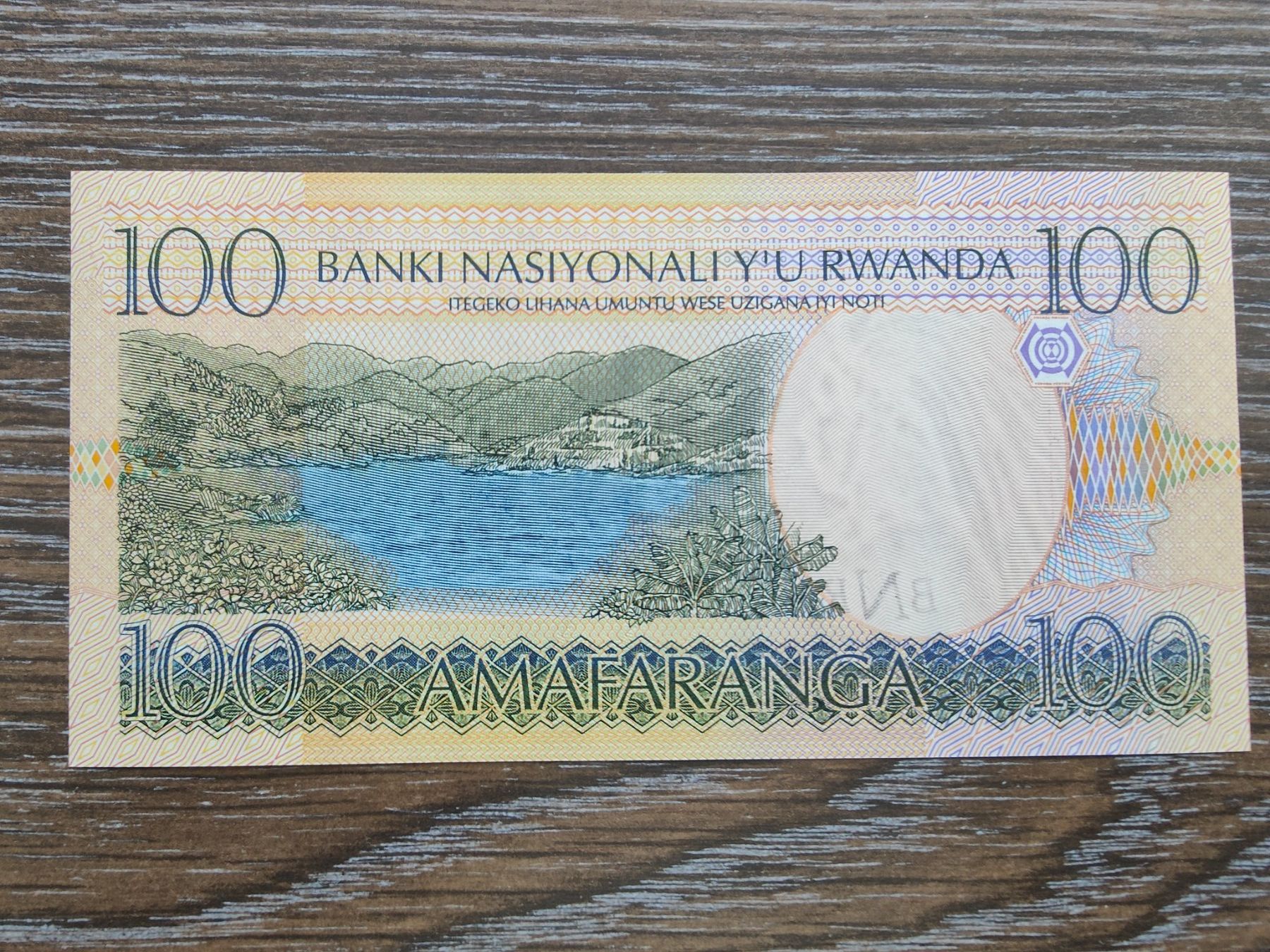 Banknoten: Rwanda 100 Francs 2003, unc. !!!!!! – Neu (gemäss Beschreibung) aus Flaach von Lonzo99 1