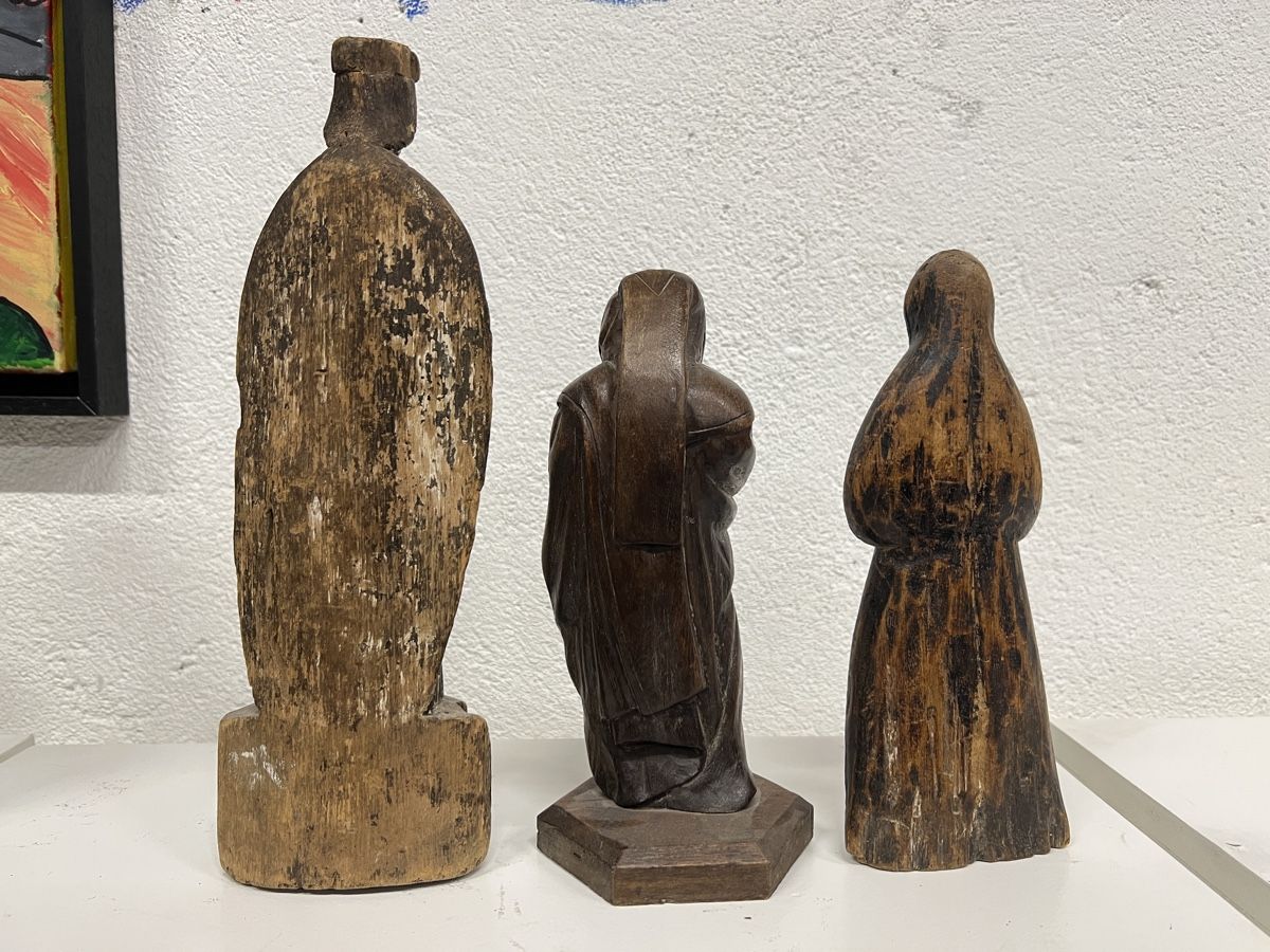 Statuette: Anciennes sculptures en bois – Usato da Vétroz venduto da Chrisbad60 1