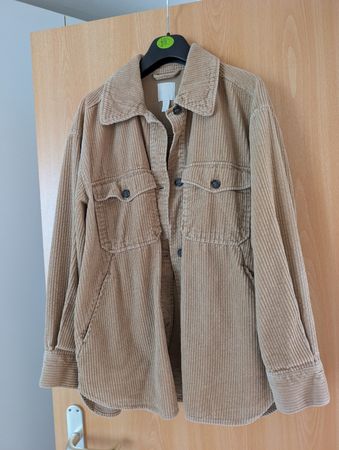 Giacca velluto beige xs (veste oversize)