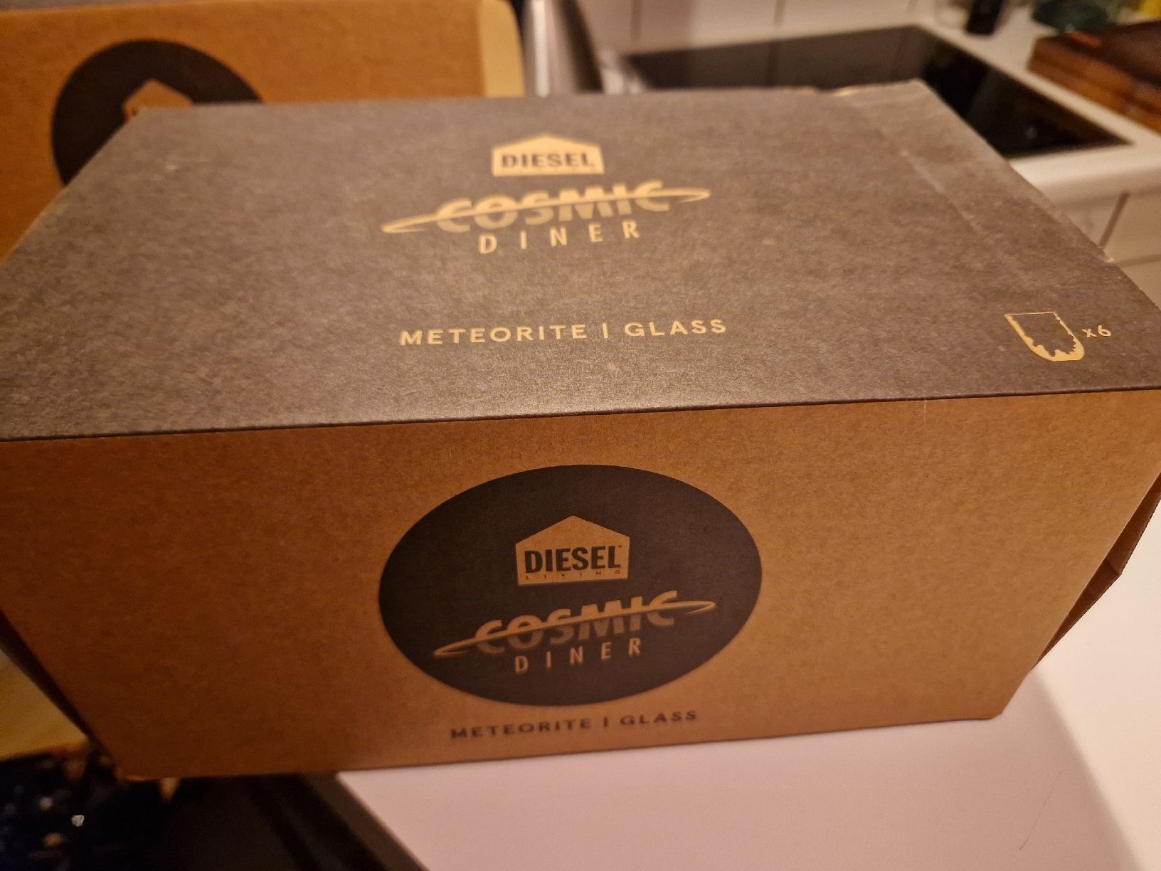 Bicchieri: Diesel Cosmic Diner Meteorite Glasses x6 – Nuovo e nell'imballaggio originale da Zürich venduto da MarianaMoore 4