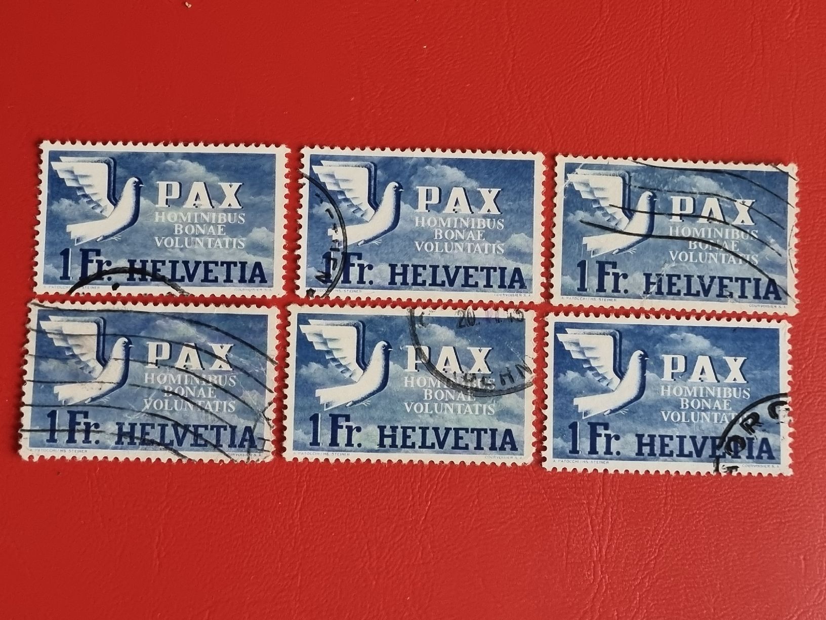 Alle Briefmarken: POSTEN - GESTEMPELT - PAX Nr. 270 - Kat. 600.- – Gebraucht aus Heimenschwand von rog_p7h9