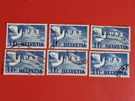 POSTEN - GESTEMPELT - PAX Nr. 270 - Kat. 600.-