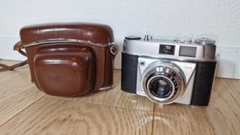 Kodak Retinette Typ022 - Vintage Kamera mit Ledertasche
