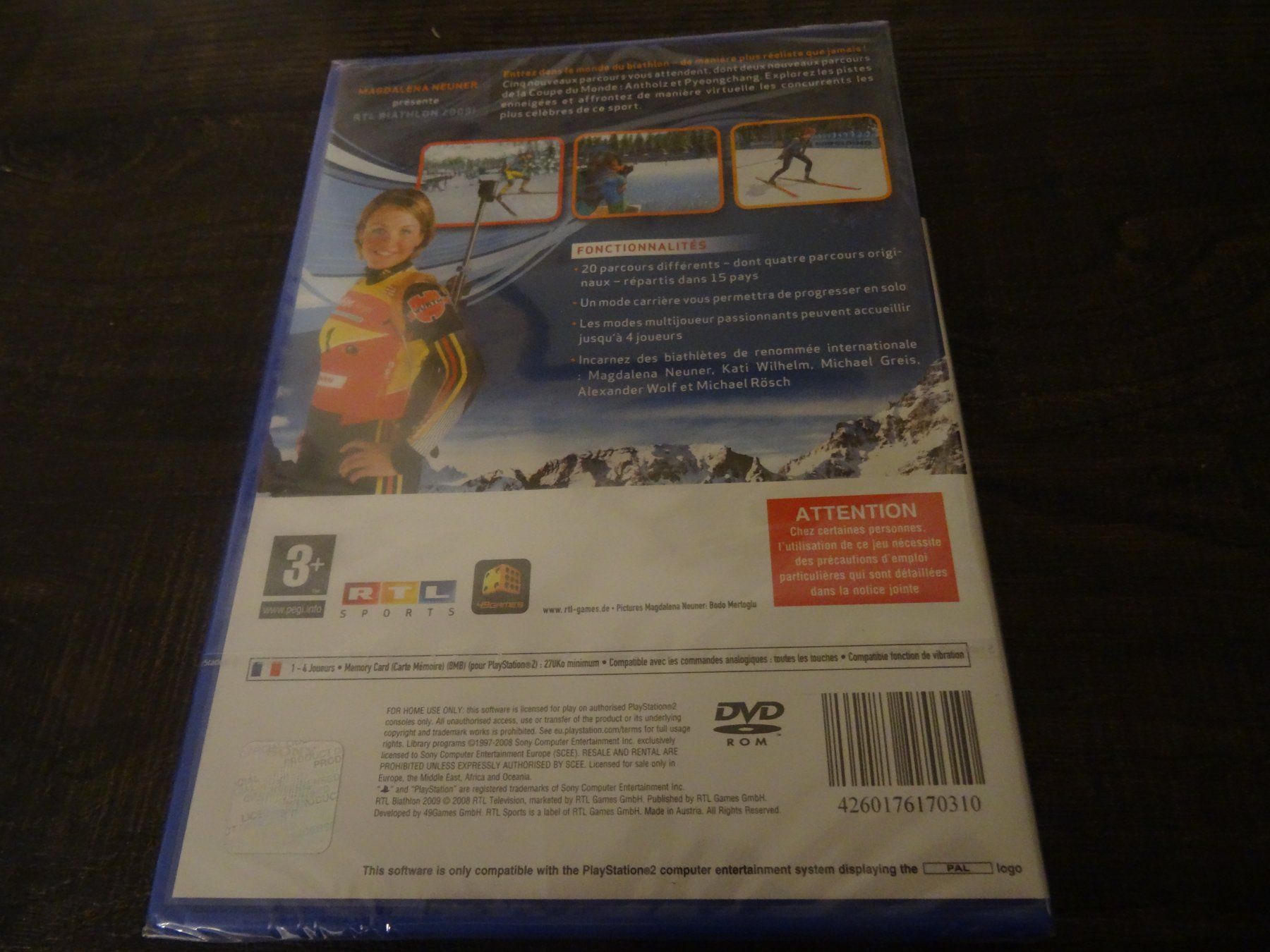 Sony Giochi: RTL Biathlon 2009 PS2 NEUWARE – Nuovo e nell'imballaggio originale da Olten venduto da Disc-Ausverkauf 1