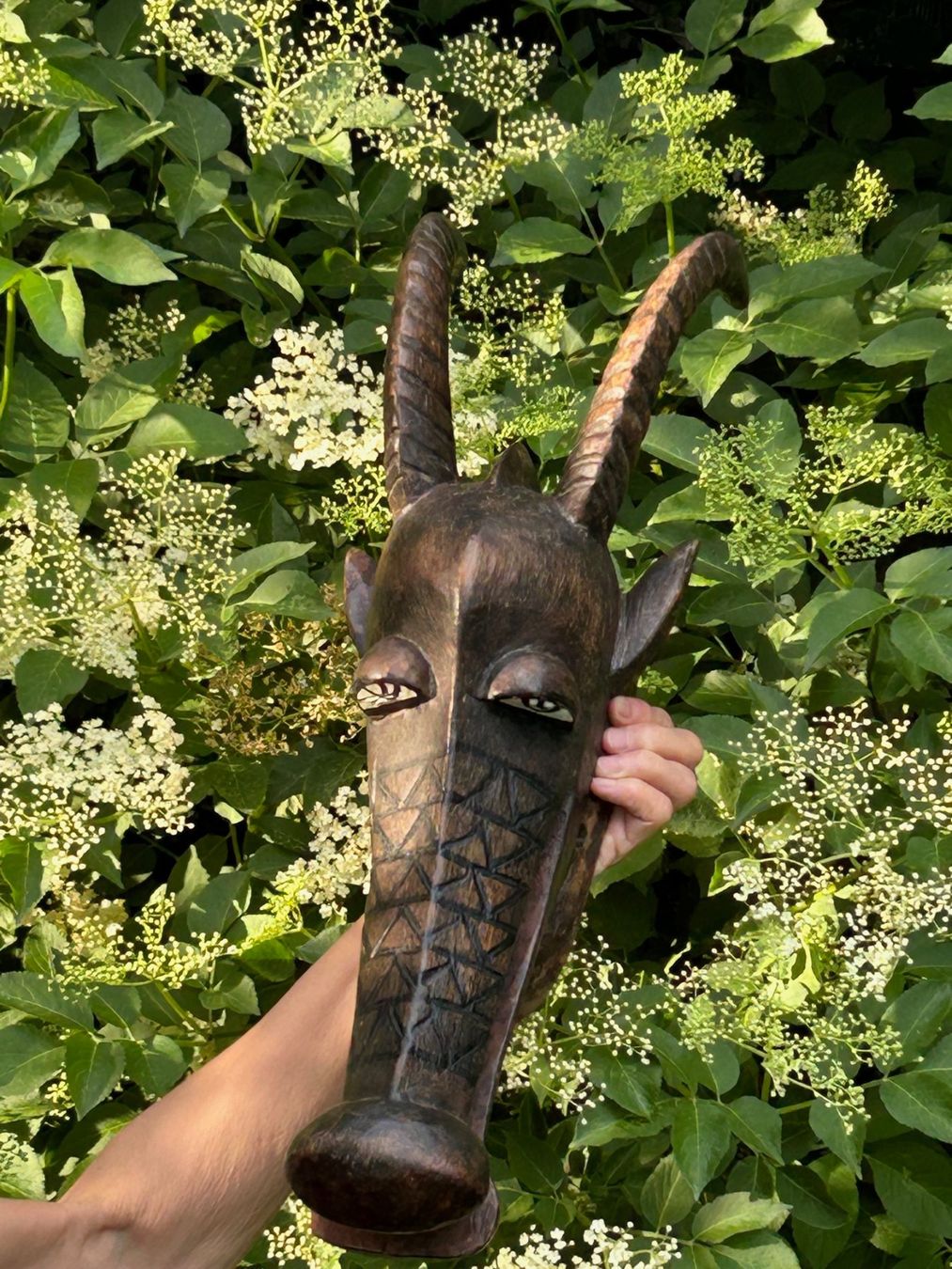 Internationale Kunst: Afrikanische Tiermaske der Bwaba / Bobo – Neu (gemäss Beschreibung) aus Rocourt von Vijay02 8